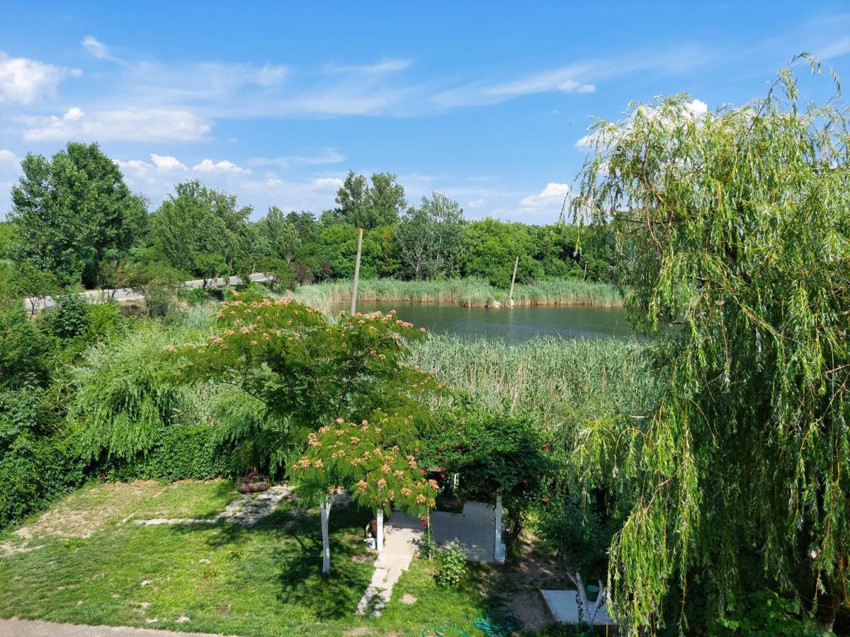 Vila De Pe Lac Amara Exteriör bild