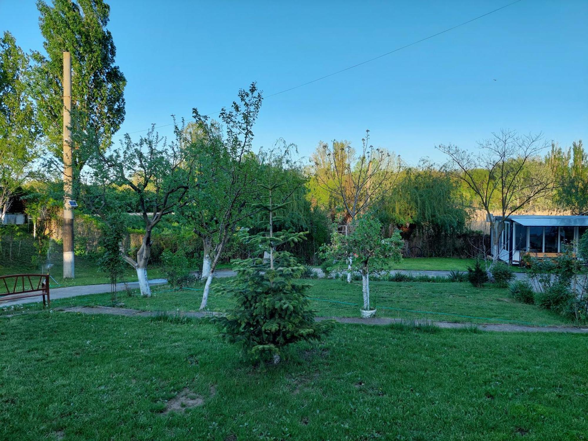 Vila De Pe Lac Amara Exteriör bild